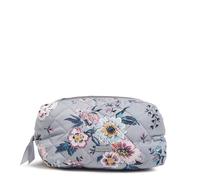 Vera Bradley Trousse de Maquillage en sergé pour Femme Taille M, Bouquet Parisien, Taille Unique, Trousse de Maquillage en sergé de Taille Moyenne