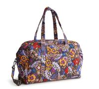 Vera Bradley Weekender Miramar en Coton pour Femme, Bouquet coloré, Taille Unique