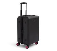 Vera Bradley Womens Hardside Rolling Suitcase Luggage, Black, 29 Check in US