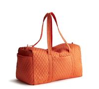 Vera Bradley Women's Large Original Duffel, Cotton Gabardine, Koi Orange, One Size