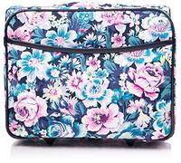 Vera Bradley Women's Softside Rolling Work Bag, Garden Grove
