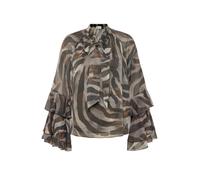 Vera Mont Chemisier marron, Taille S