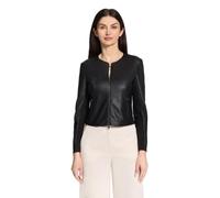 Vera Mont Damen Veste Blazer à Fermeture zippée 48, Noir
