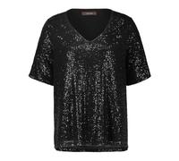 vera mont, Femme, Blouses et Chemises, Noir, Taille: 38 FR Chemisier à sequins