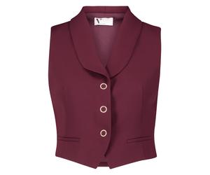 Vera Mont Gilet rouge foncé, Taille M