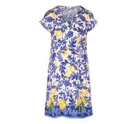 Vera Mont Robe d’été crème / bleu / jaune / vert, Taille 40