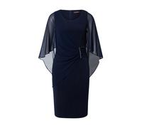 Vera Mont Robe de cocktail bleu nuit, Taille 46