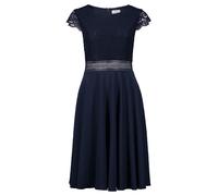 Vera Mont Robe de cocktail marine, Taille 42