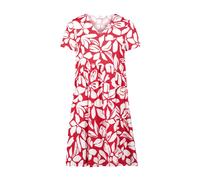 vera mont - Robe d'été en coton - Femme - Robes - Rouge - Taille: 48 FR