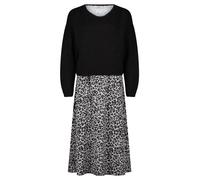 Vera Mont Robe gris / noir / blanc, Taille 46