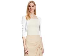 Vera Mont VM 0037/4808, Bolero Femme, Blanc (Offwhite 1014), 38 (Taille Fabricant: 36)
