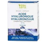 Vera Sana Acide Hyaluronique Collagène Marin 100mg Complément Alimentaire Anti-Âge 30 Gélules