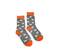 Vera Tucci Chaussettes de Luxe à Motifs Multicolores pour Femme - Moelleuses, Lapins, Taille Unique