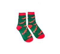 Vera Tucci Chaussettes de luxe pour homme à motifs multicolores Chaussettes thermiques moelleuses pour homme Chaussettes de luxe pour homme Chaussettes de designer pour homme, Renard classique,