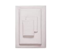 Vera Wang Luxueuse Parure 4 pièces de lit King Size en Satin de Coton Doux et Lisse à 320 Fils/cm², Rose Quartz