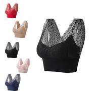 VeraCurves - Effortless Shaping Bra,Effortless Shaping Bras for Women No Underwire,Soft Seamless No Underwire Full Coverage (Black,Taille Unique)