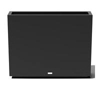 Veradek Block Series Span Pot de fleurs rectangulaire en plastique pour terrasse/porche d'extérieur | Durable toutes saisons avec seau amovible | Design moderne pour plantes, fleurs, jardin