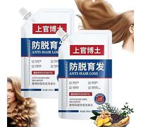 VERAMY Dr.Shangguan Anti-Hair Loss Shampoo, Consciousney Anti-Hair Loss and Hair Growth Shampoo, Hair Thickening Shampoo for Men & WOME for Stronger,Thicker,Longer Hair(2Pcs)