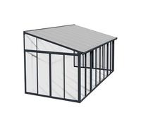 Veranda fermée 3x5,46m gris anthracite 703990