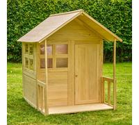 TP Playhouse - Lot de véranda en bois certifié FSC, facile à construire, élargit l'espace de jeu, convient aux cabines de jeu TP Buttercup Cottage, divertissement en plein air pour enfants de 2 ans et