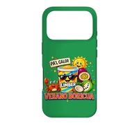 Verano Boricua Limber Pa'l Calor Dessin animé d'été portoricain Coque pour iPhone 17 Pro