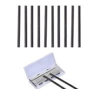 Verazquy Lot de 10 lames de rabot réversibles HSS, 82 mm, compatibles avec Makita, Bosch, Hitachi, Black & Decker, DeWalt, Trend, Elu, rabots électriques, outils de bricolage