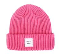 Verb to Do - Hello Baby Beanie - Homme - Accessoires - Rose - Taille: ONE Size