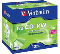 Verbatim 10 CD-RW Verbatim 700 Mo