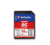 Verbatim SDHC carte 16GB Class 10 Cartes SD