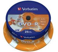 Verbatim 43538 DVD vierge 4,7 Go DVD-R 25 pièce(s)