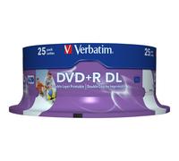 Verbatim 43667 DVD vierge 8,5 Go DVD+R DL 25 pièce(s)
