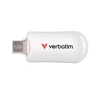 Verbatim Plectra USB-C Flash Drive White 512GB, W129015927 (White 512GB)
