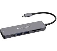 Verbatim Hub USB-C 3.2 Essentials – 6 ports – Gris