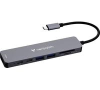 Verbatim Hub USB-C Essentials 3.2 – 7 ports – Gris