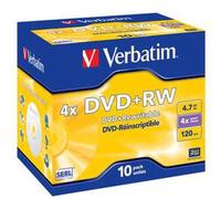 Verbatim 43228 DVD vierge 4,7 GB DVD+RW 1 pièce(s)