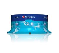 Verbatim 43432 700 Mo 52x Protection Supplémentaire CD-R 25 Pack Spindle