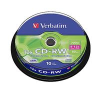 Verbatim (43480) : CD-RW 12x 10-pack : Optical Media