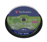 Verbatim 43480 CD-RW 12x 10 Paquet Spindle