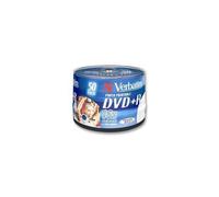 VERBATIM - 43512 - DVD+R Média, Imprimable, 50 Paquet, Spindle