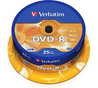 Verbatim 43667 4,7 Go DVD-R 25 pièce(s)