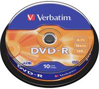 VERBATIM 43523 DVD-R AZO 4.7GO 16X SP10