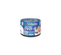 VERBATIM - 43533 - Spindle De DVD-R Imprimable 50 16X Gâteau 50