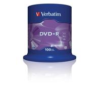 Verbatim - DVD+R x 100 - 4.7 Go - support de stockage