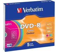 VERBATIM 43557 DVD-R AZO 4.7GB 16X SL5