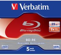 Verbatim 43615 disque vierge Blu-Ray BD-RE 25 Go 5 pièces