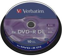 VERBATIM 43666 DVD+R 8.5GB 8X SP10