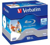 VERBATIM 43736 BLU-RAY BD-R 50GB 6X JC10
