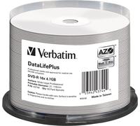 VERBATIM 43744 DVD-R AZO 4.7GB 16X SP50