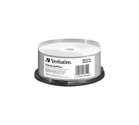 VERBATIM - 43749 - BLU RAY, BD-R DL, 50GB, 6X, SPINDLE, 25 PACK IMPRESSIBLE