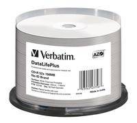 Verbatim 43756 Spindle de 50 CD-R imprimables 700 Mo 52x DataLife Plus